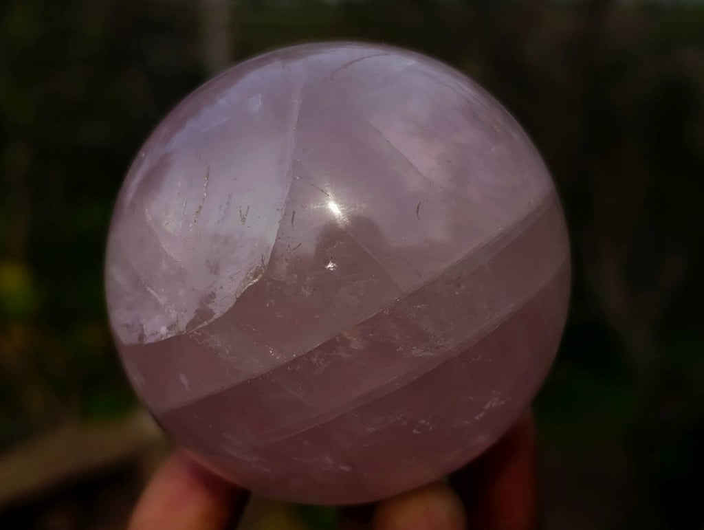 Polished Rose Quartz Spheres x 4 From Madagascar - Toprock Gemstones and Minerals 