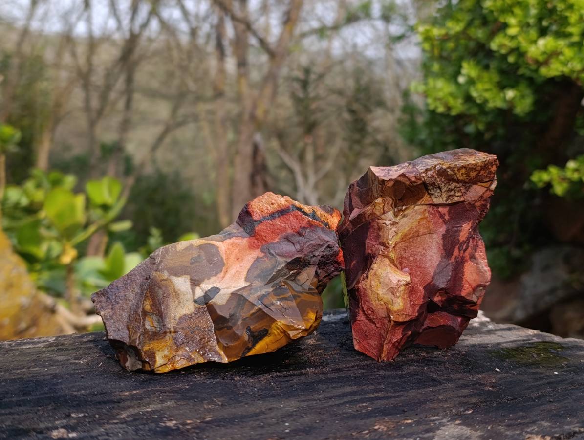 Natural Selected Nguni Jasper Cobbed Specimens x 12 From Prieska, South Africa - Toprock Gemstones and Minerals 