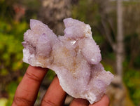 Natural Amethyst Spirit Quartz Clusters x 12 From South Africa