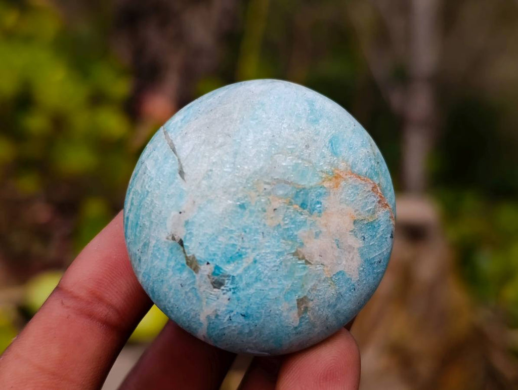 Polished Amazonite Free Forms x 12 From Madagascar - Toprock Gemstones and Minerals 