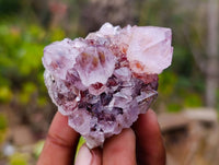 Natural Amethyst Spirit Quartz Clusters x 12 From South Africa