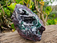 Natural Ball Malachite On Dolomite Matrix Specimen x 1 From Kambove, Congo