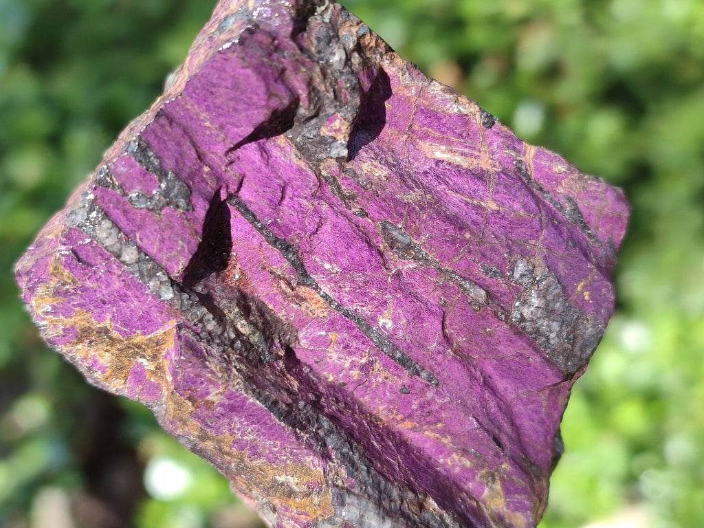 Natural Metallic Purpurite Cobbed Specimens x 6 From Erongo, Namibia - Toprock Gemstones and Minerals 