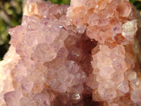 Natural Amethyst Spirit Quartz Clusters x 3 From South Africa