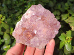 Natural Amethyst Spirit Quartz Clusters x 3 From South Africa - Toprock Gemstones and Minerals 