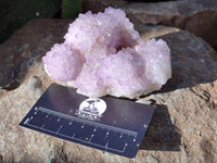 Natural Amethyst Spirit Quartz Clusters x 3 From South Africa