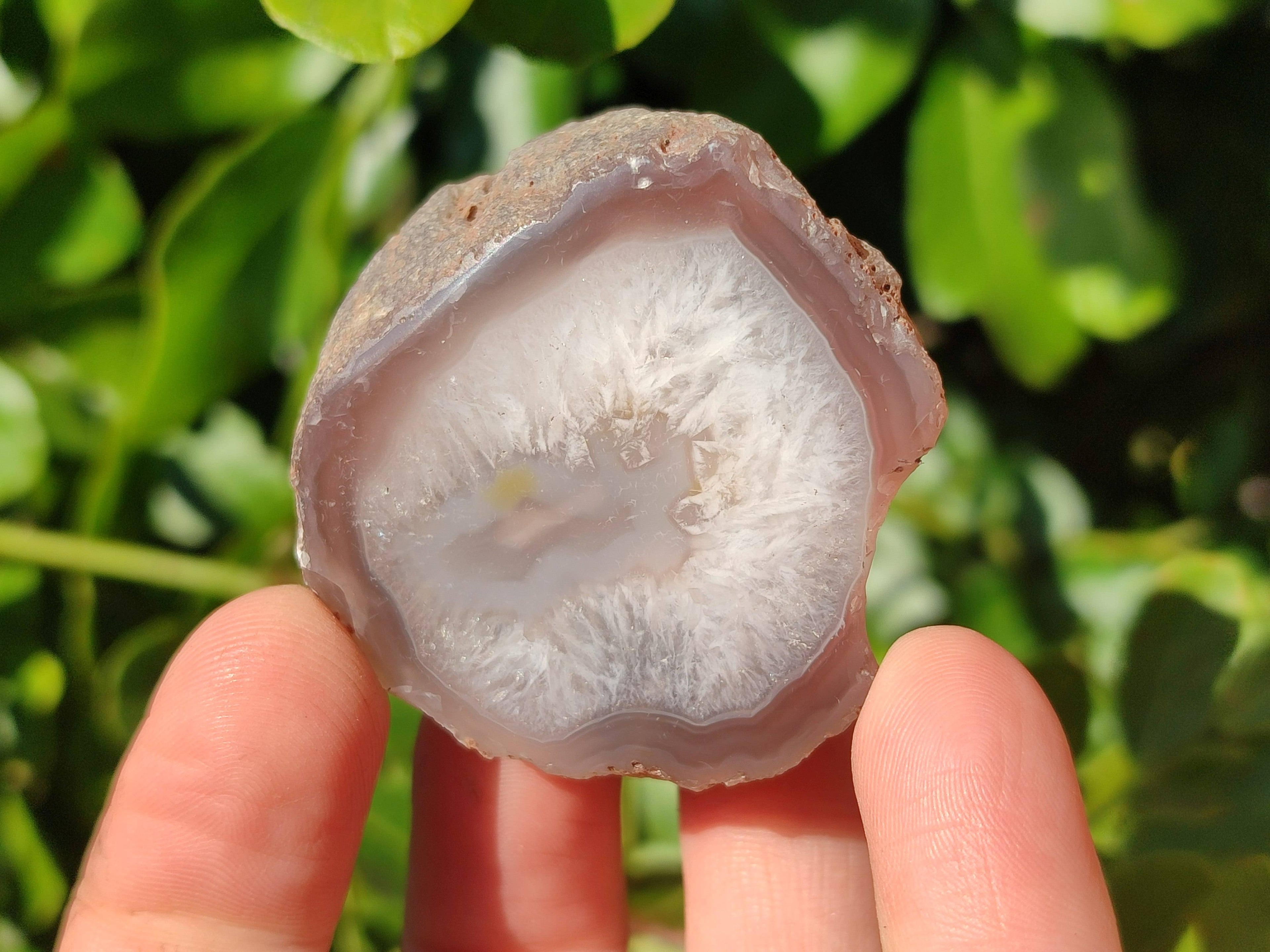 Polished On One Side Red Sashe River Agate Nodules x 20 From Zimbabwe - Toprock Gemstones and Minerals 