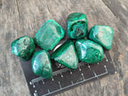 Polished Flower Banded Malachite Free Forms x 70 From Congo - Toprock Gemstones and Minerals 
