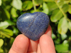 Polished Mini Lazulite Hearts x 35 From Madagascar - Toprock Gemstones and Minerals 