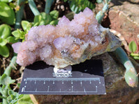 Natural Amethyst Spirit Quartz Clusters x 4 From South Africa