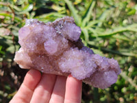 Natural Amethyst Spirit Quartz Clusters x 4 From South Africa
