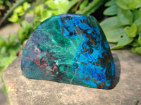 Polished Shattuckite Free Forms x 6 From Kaokoveld, Namibia