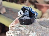 Natural Schorl Black Tourmaline Specimens x 12 From Namibia