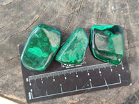 Polished Flower Banded Malachite Free Forms x 70 From Congo - Toprock Gemstones and Minerals 