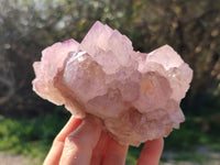 Natural Amethyst Spirit Quartz Clusters x 2 From South Africa