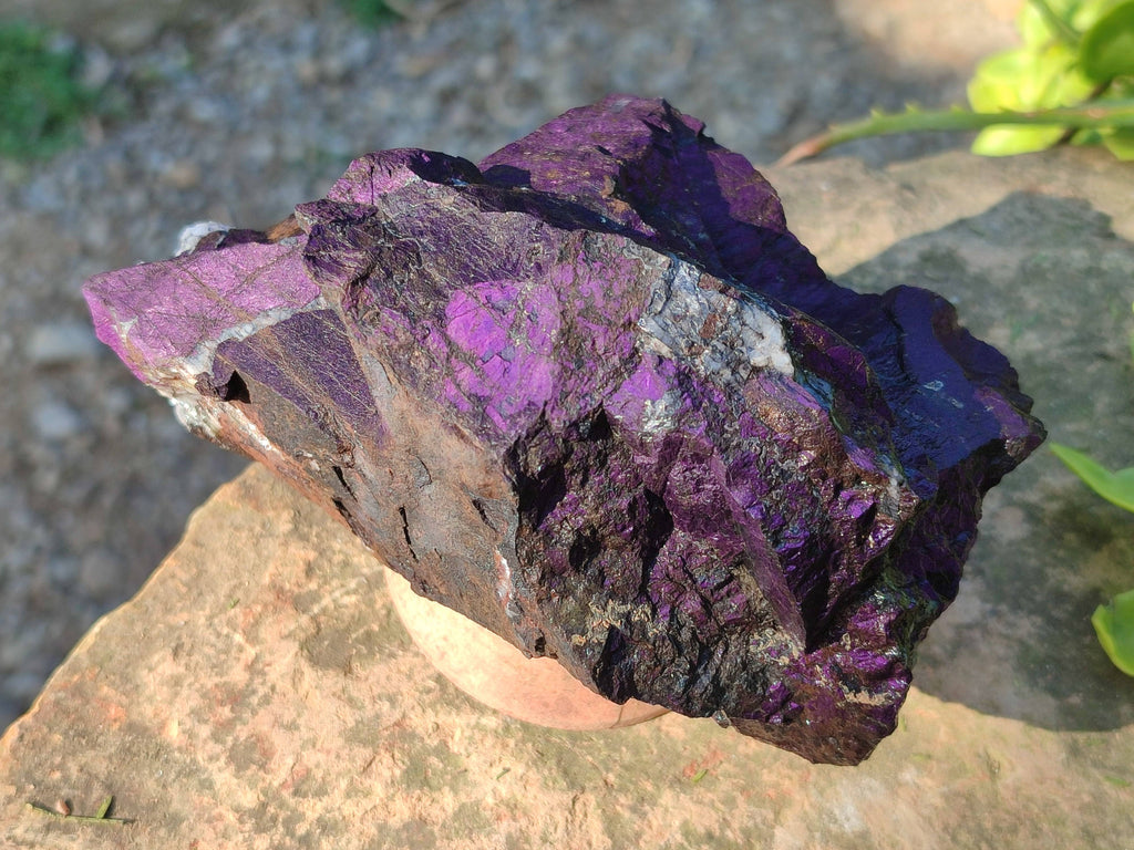Natural Metallic Purpurite Specimens x 4 From Erongo, Namibia - Toprock Gemstones and Minerals 