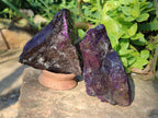 Natural Metallic Purpurite Specimens x 4 From Erongo, Namibia - Toprock Gemstones and Minerals 