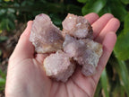 Natural Amethyst Spirit Quartz Clusters x 12 From South Africa - Toprock Gemstones and Minerals 