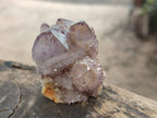 Natural Amethyst Spirit Quartz Clusters x 12 From South Africa - Toprock Gemstones and Minerals 
