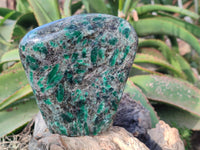 Polished Emerald Mica 'Mutokolite' Standing Free Form x 1 From Mutoko, Zimbabwe