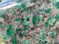 Polished Emerald Mica 'Mutokolite' Standing Free Form x 1 From Mutoko, Zimbabwe