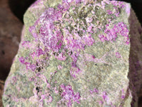 Natural Stichtite and Serpentine Specimens x 6 From Barberton, South Africa