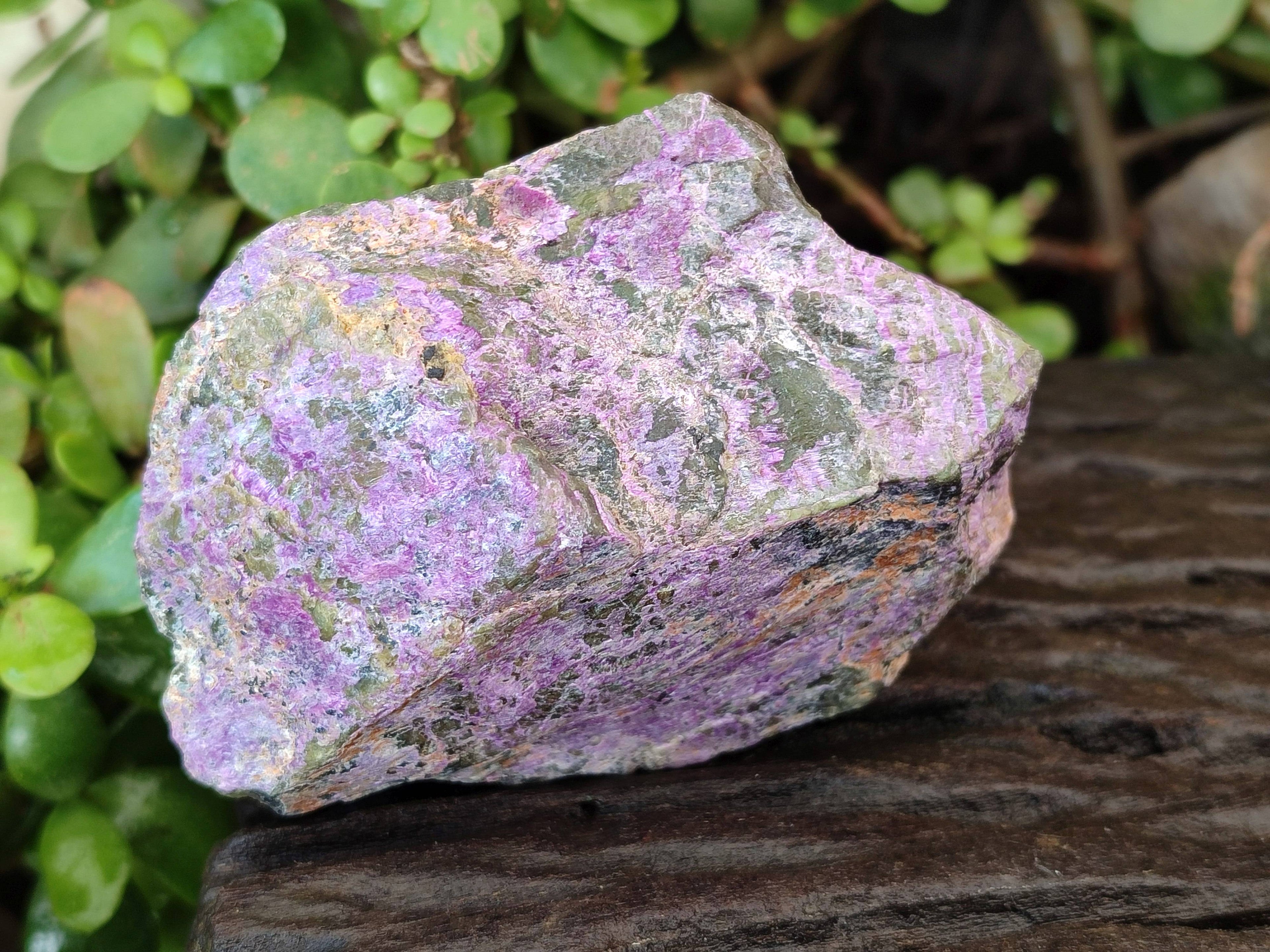 Natural Stichtite and Serpentine Specimens x 6 From Barberton, South Africa - Toprock Gemstones and Minerals 