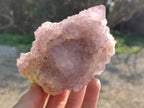 Natural Amethyst Spirit Quartz Clusters x 3 From South Africa - Toprock Gemstones and Minerals 