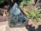 Polished Bloodstone Points x 3 From Swaziland - Toprock Gemstones and Minerals 