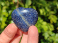Polished Mini Lazulite Hearts x 35 From Madagascar - Toprock Gemstones and Minerals 