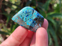 Polished Shattuckite Free Forms x 35 From Congo