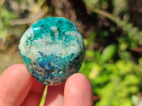 Polished Shattuckite Free Forms x 35 From Congo