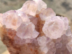 Natural Amethyst Spirit Quartz Clusters x 3 From South Africa - Toprock Gemstones and Minerals 