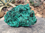 Natural Silky Malachite Specimen x 1 From Kasompe, Congo - Toprock Gemstones and Minerals 