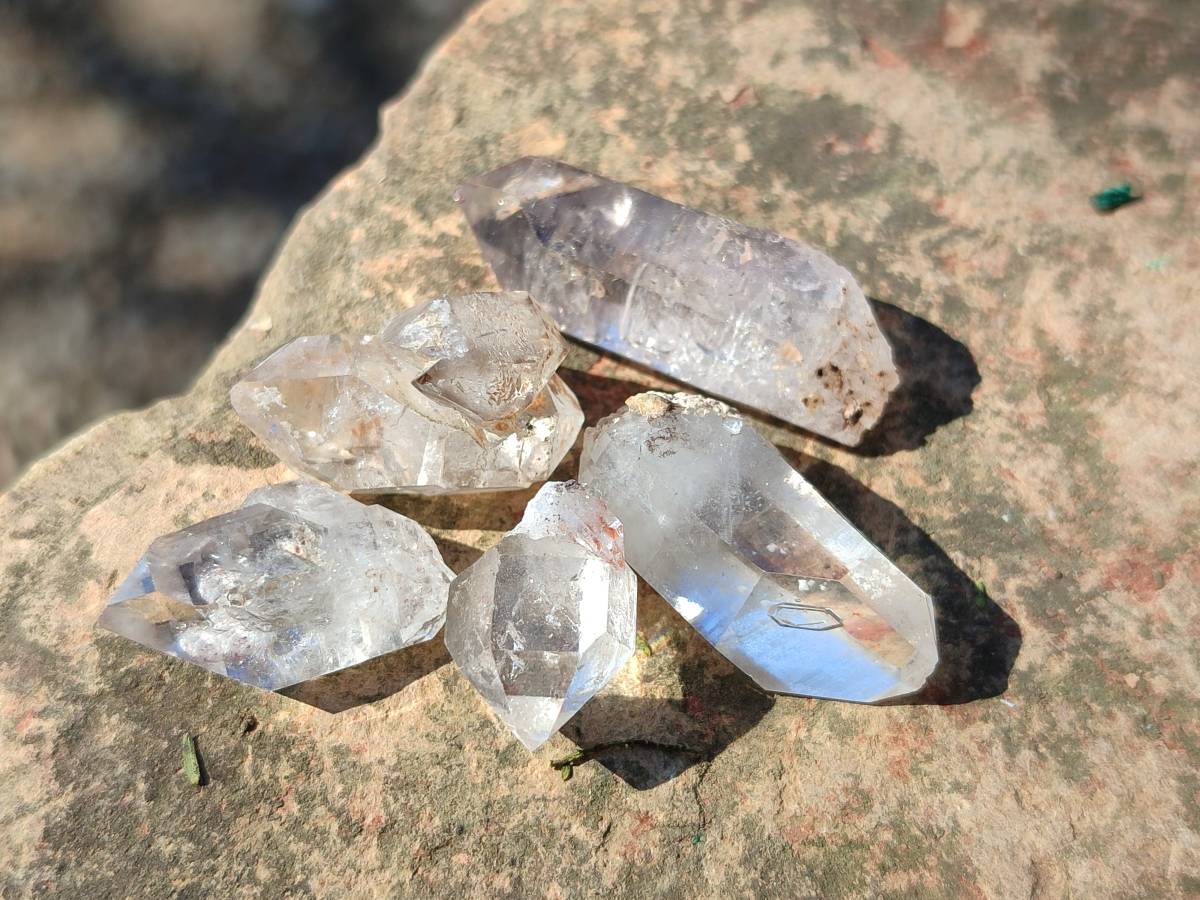 Natural Smokey Quartz Crystals x 47 From Brandberg, Namibia - Toprock Gemstones and Minerals 