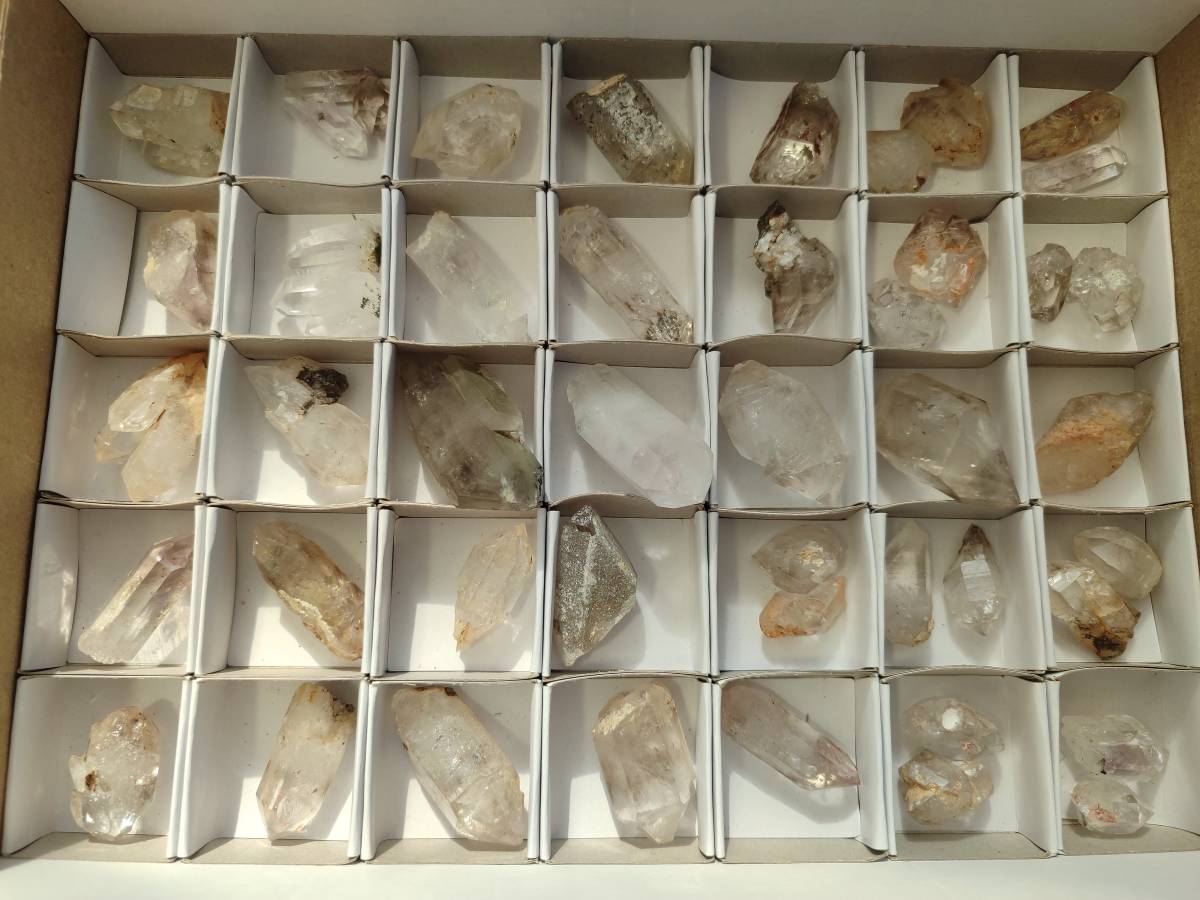 Natural Smokey Quartz Crystals x 47 From Brandberg, Namibia - Toprock Gemstones and Minerals 