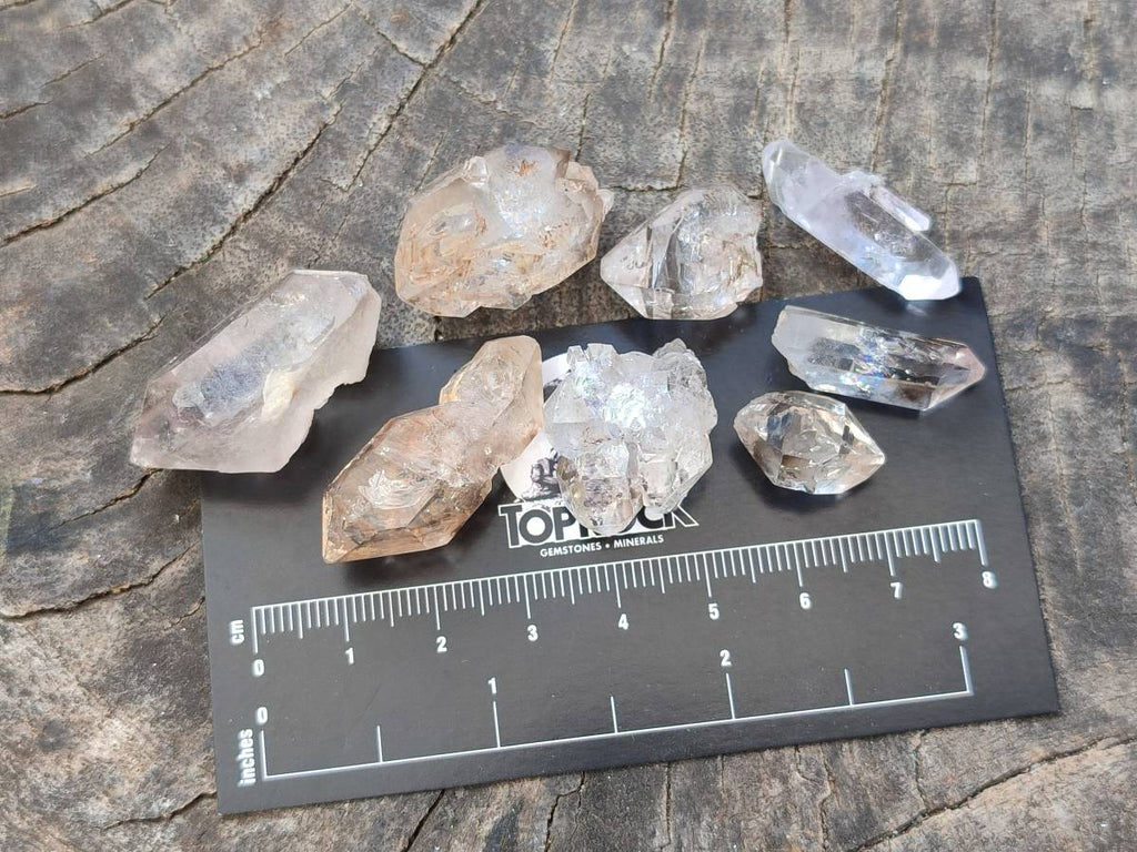 Natural Smokey Quartz Crystals x 47 From Brandberg, Namibia - Toprock Gemstones and Minerals 