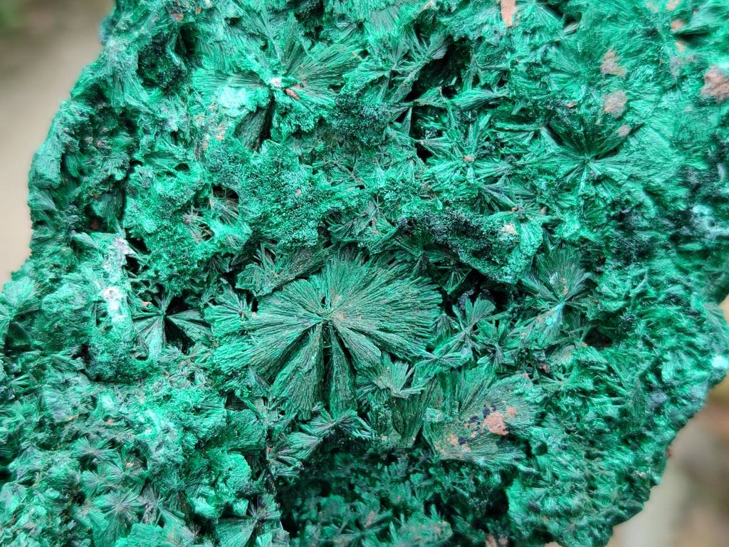 Natural Silky Malachite Specimens x 3 From Kasompe, Congo - Toprock Gemstones and Minerals 