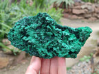 Natural Silky Malachite Specimens x 3 From Kasompe, Congo - Toprock Gemstones and Minerals 