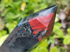 Polished Double Terminated Bloodstone Points x 6 From Swaziland - Toprock Gemstones and Minerals 