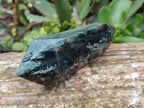 Polished Double Terminated Bloodstone Points x 6 From Swaziland - Toprock Gemstones and Minerals 