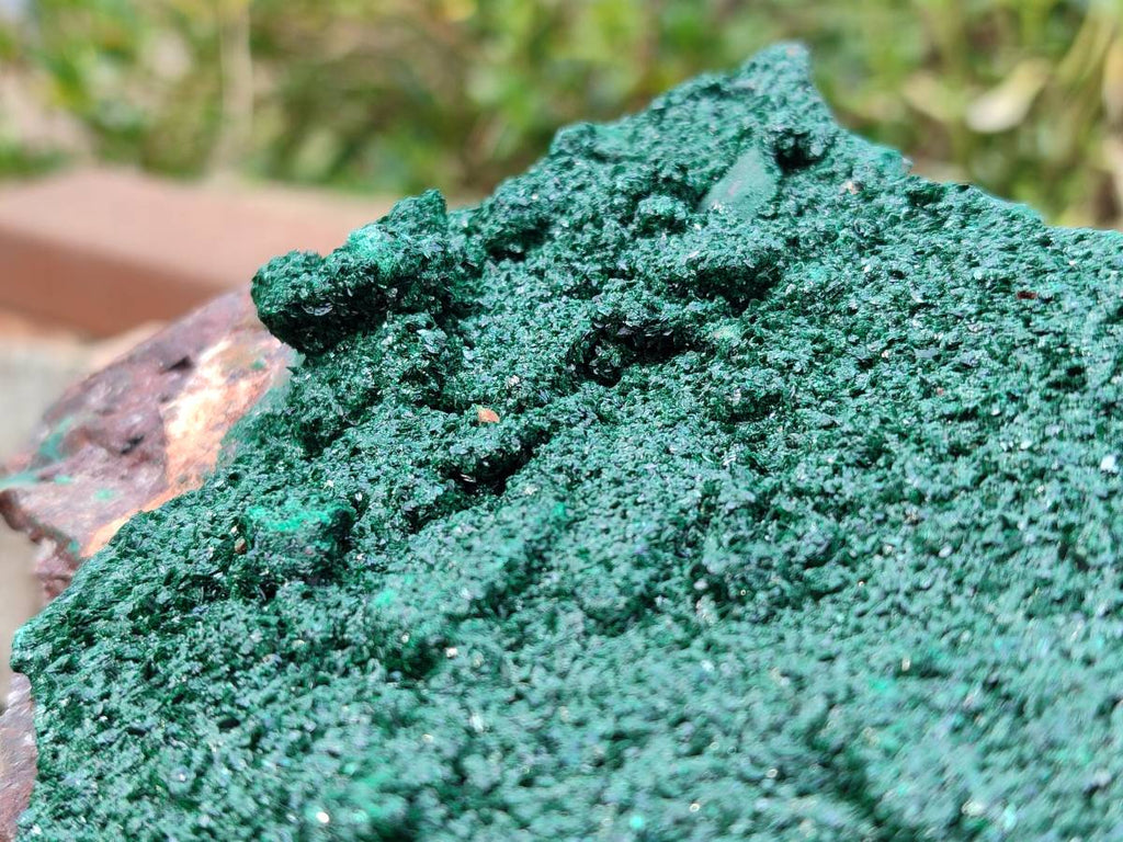 Natural Crystalline Malachite Specimens x 2 From Tenke Fungurume, Congo - Toprock Gemstones and Minerals 