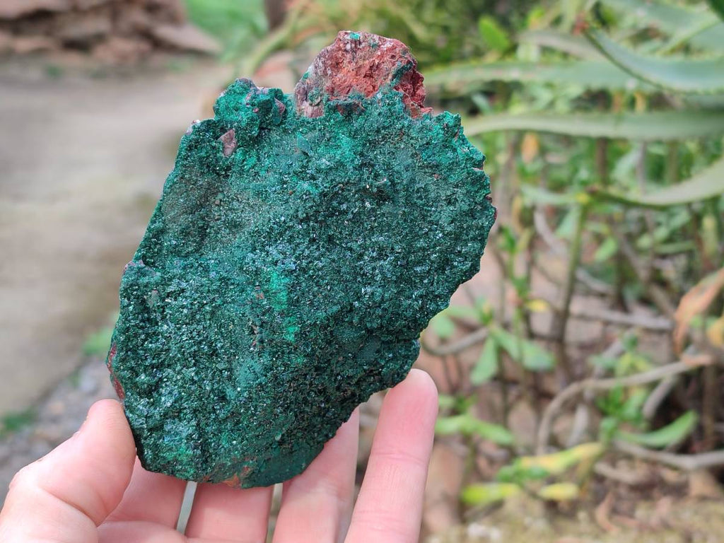 Natural Crystalline Malachite Specimens x 2 From Tenke Fungurume, Congo - Toprock Gemstones and Minerals 