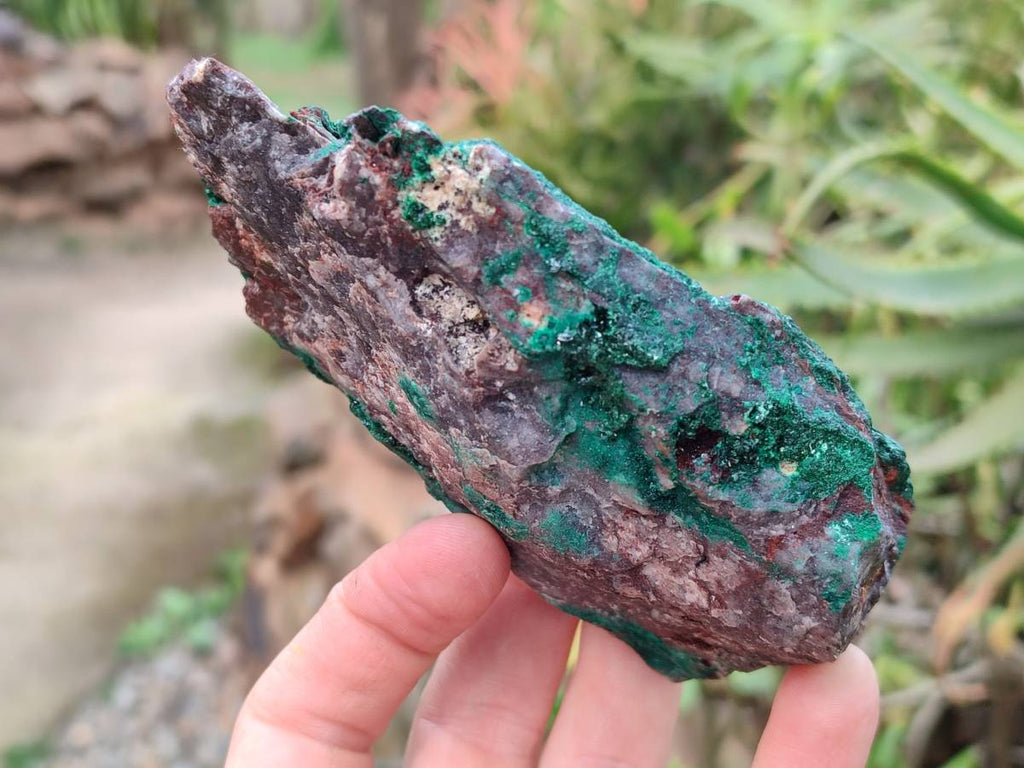Natural Crystalline Malachite Specimens x 2 From Tenke Fungurume, Congo - Toprock Gemstones and Minerals 