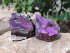 Natural Metallic Purpurite Specimens x 12 From Erongo, Namibia - Toprock Gemstones and Minerals 