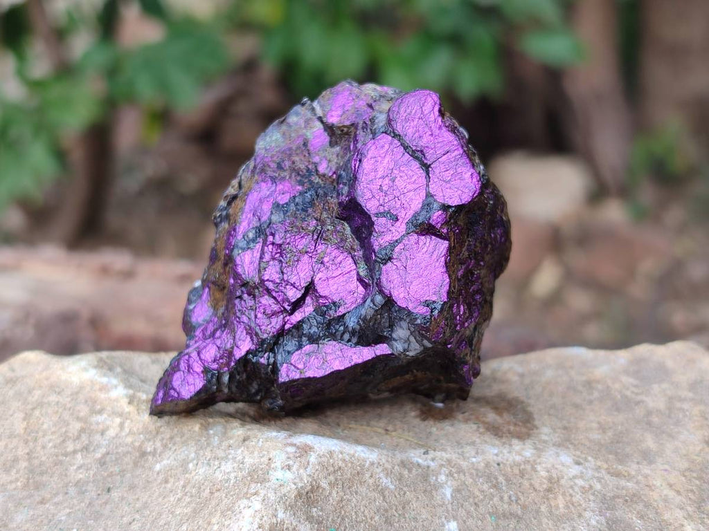 Natural Metallic Purpurite Specimens x 12 From Erongo, Namibia - Toprock Gemstones and Minerals 