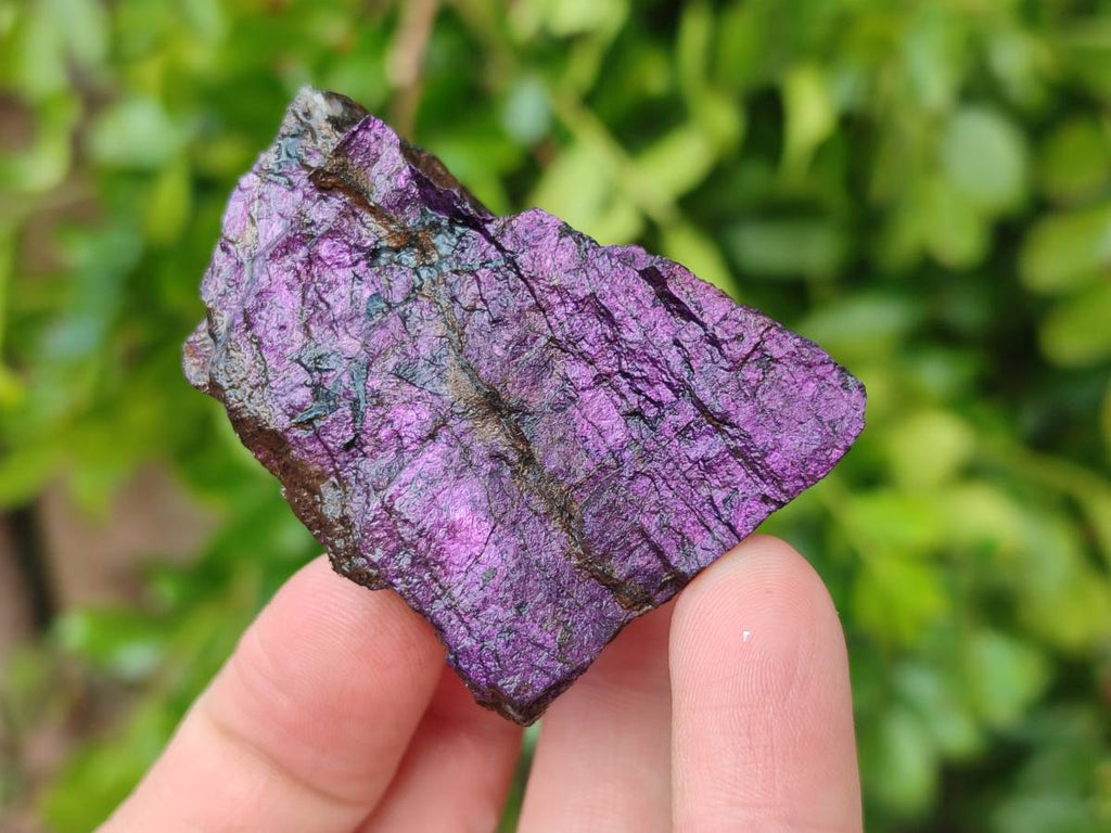 Natural Metallic Purpurite Specimens x 12 From Erongo, Namibia - Toprock Gemstones and Minerals 