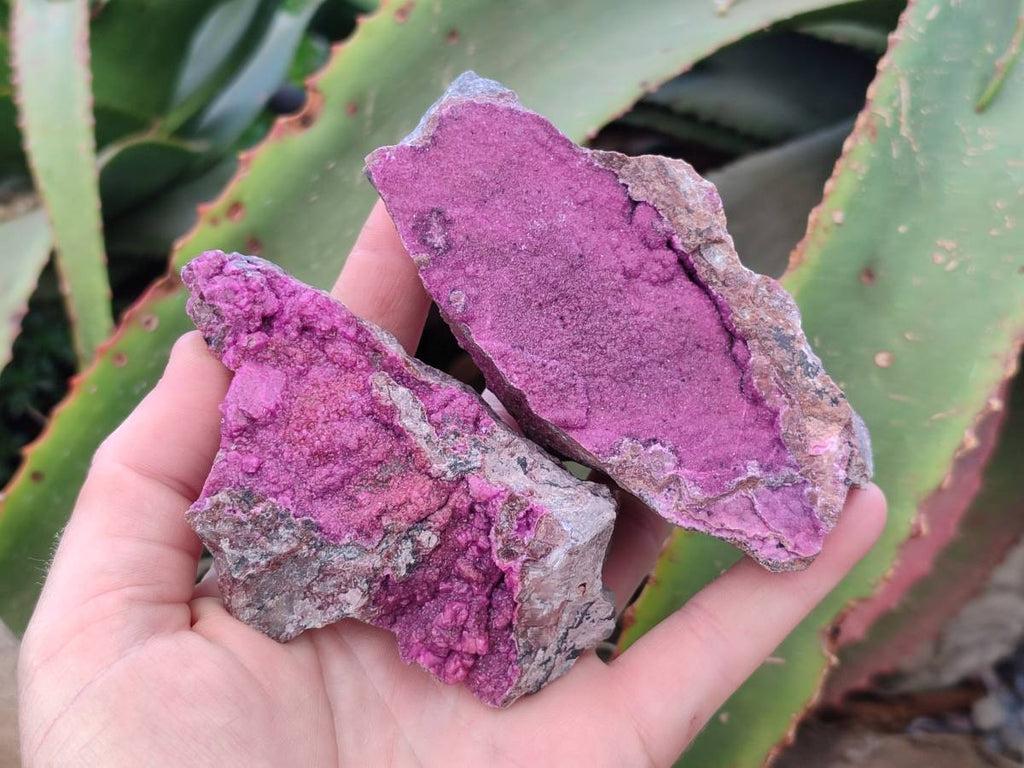 Natural Salrose Cobaltion Dolomite Specimens x 6 From Kakanda, Congo - Toprock Gemstones and Minerals 