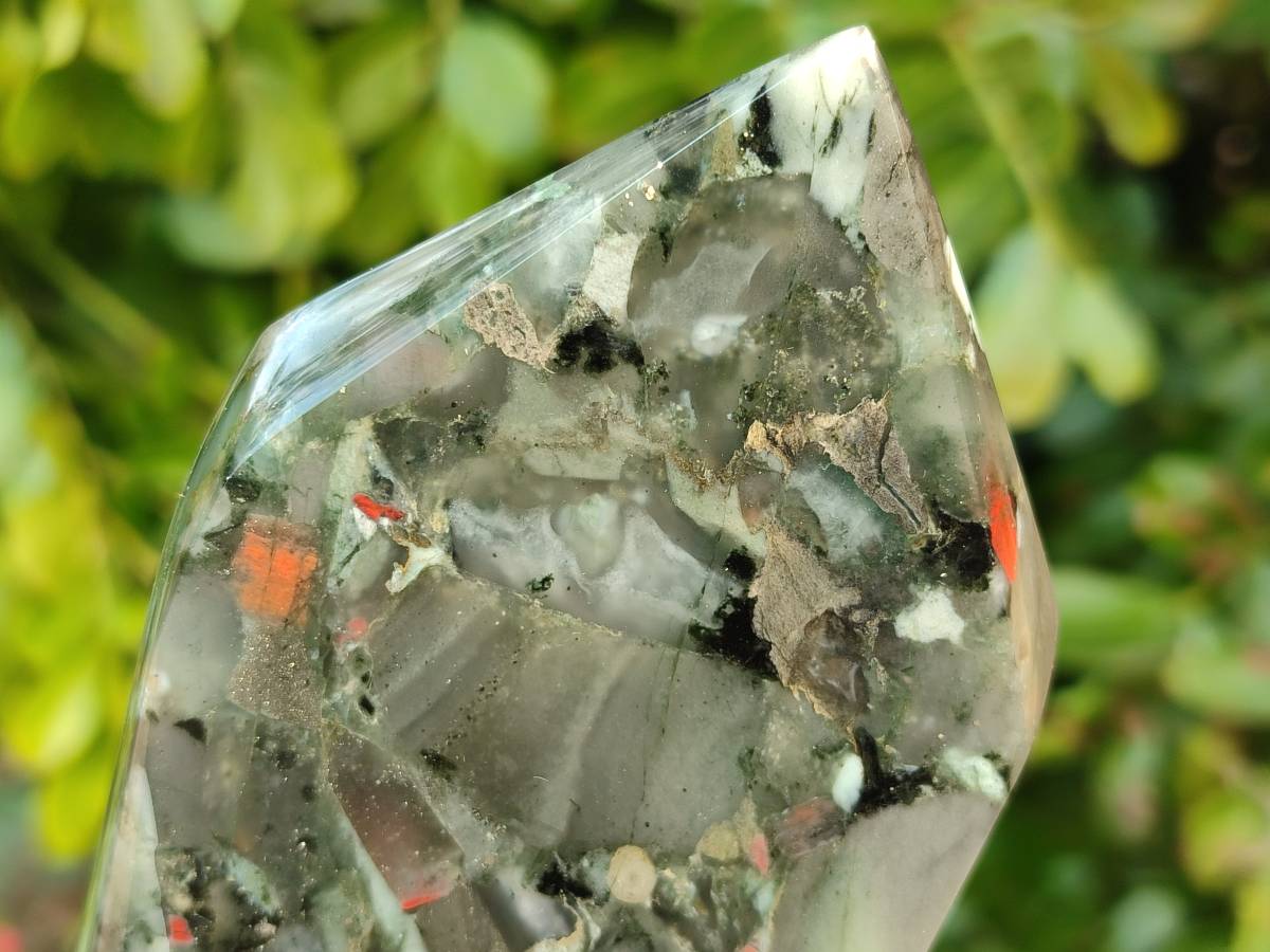 Polished Bloodstone Points x 4 From Swaziland - Toprock Gemstones and Minerals 