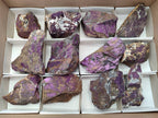 Natural Metallic Purpurite Specimens x 12 From Erongo, Namibia - Toprock Gemstones and Minerals 